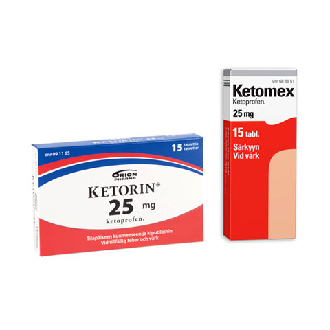 Кетопрофен: Кетомекс, Кеторин (Ketomex, Ketorin)